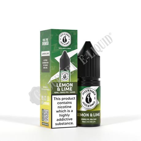 Lemon Lime by Juice N Power Nic Salts