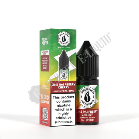 Lemon Raspberry Cherry by Juice N Power Nic Salts