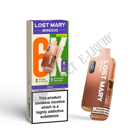 Lost Mary BM6000 Pre-Filled Pod Vape Kit