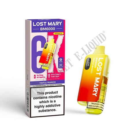 Lost Mary BM6000 Pre-Filled Pod Vape Kit