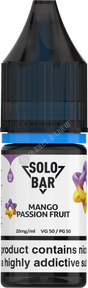 Mango Passion Fruit by SoloBar Nic Salts