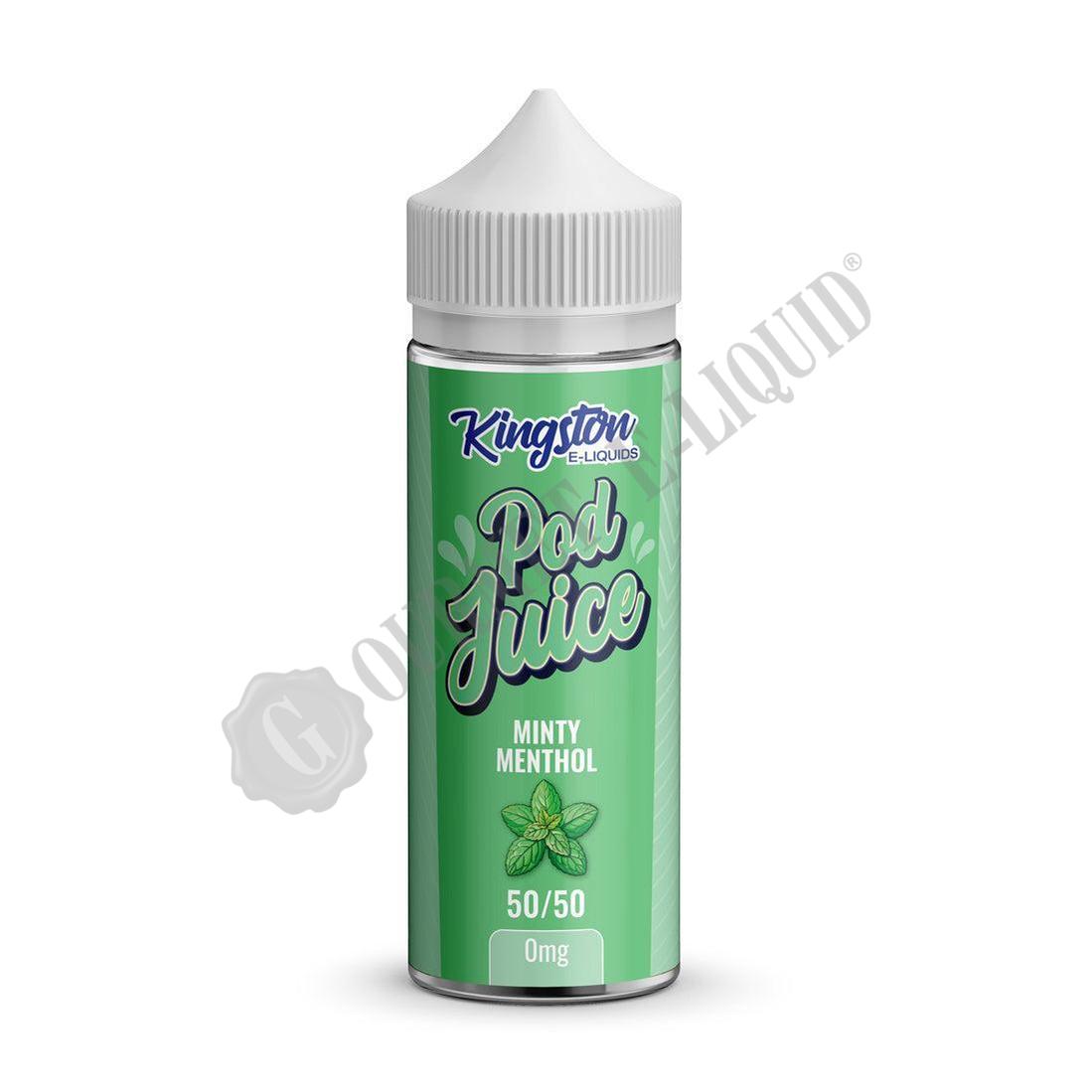 Minty Menthol by Kingston Pod Juice E-Liquids