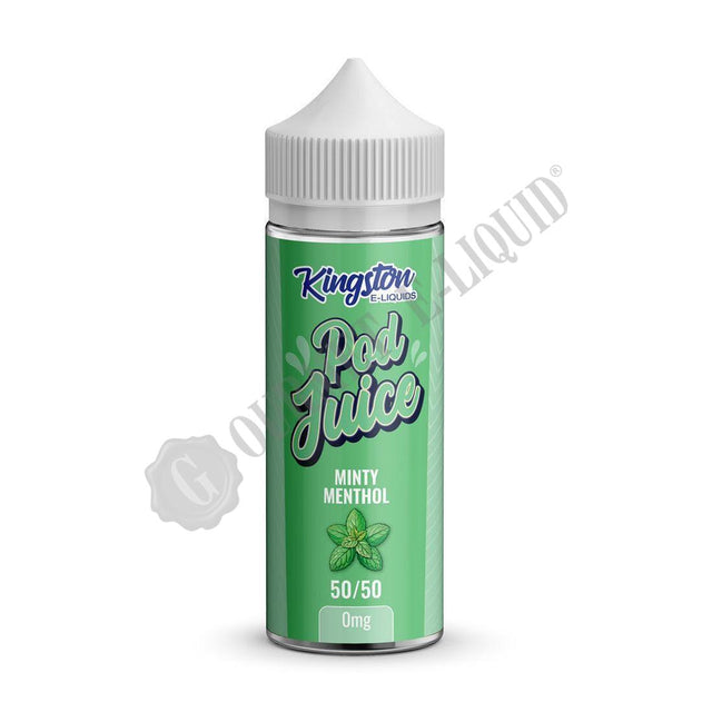 Minty Menthol by Kingston Pod Juice E-Liquids
