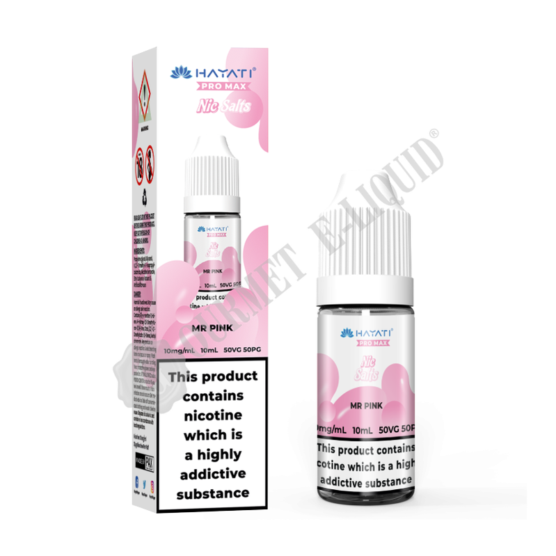 Mr Pink by Hayati Pro Max Nic Salts  Gourmet E-Liquid