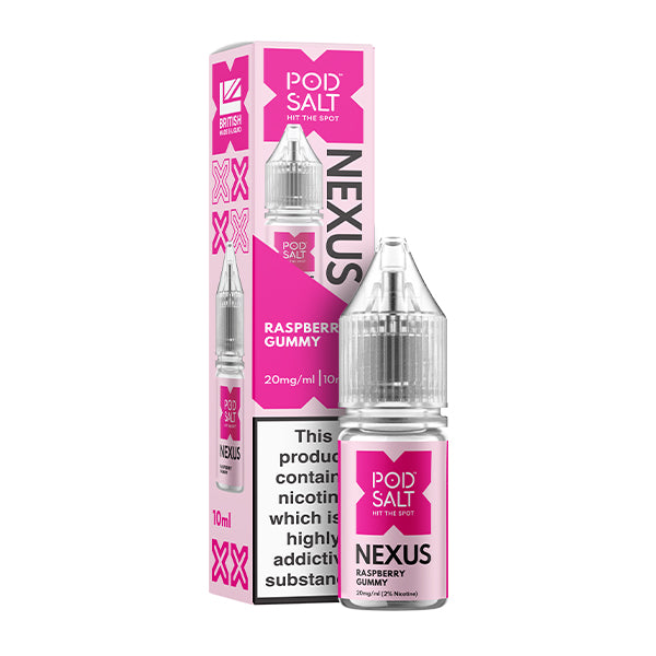 Raspberry Gummy by Pod Salt Nexus