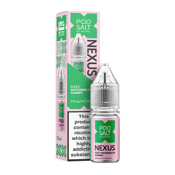 Fizzy Watermelon Gummy by Pod Salt Nexus