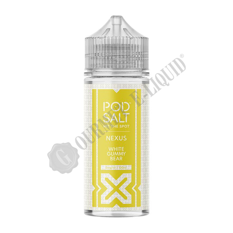 White Gummy Bear 100ml Shortfill E-Liquid by Pod Salt Nexus