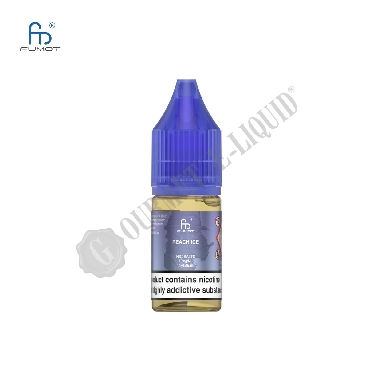 Peach Ice by RandM Tornado 7000 Nic Salts