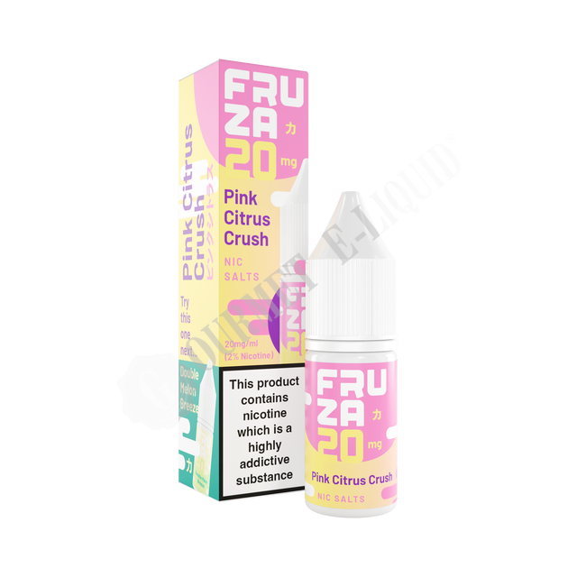 Pink Citrus Crush by FRUZA Nic Salts