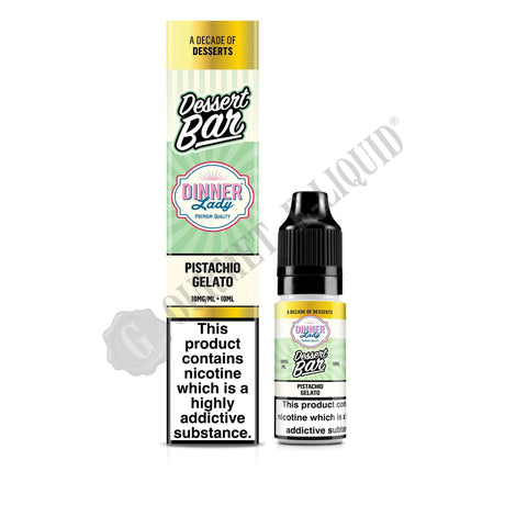 Pistachio Gelato by Dinner Lady Dessert Bar Nic Salts