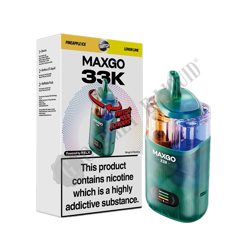 RELX MAXGO Combo 33k Pre-Filled Pod Kit