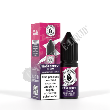 Raspberry Plum by Juice N Power Nic Salts
