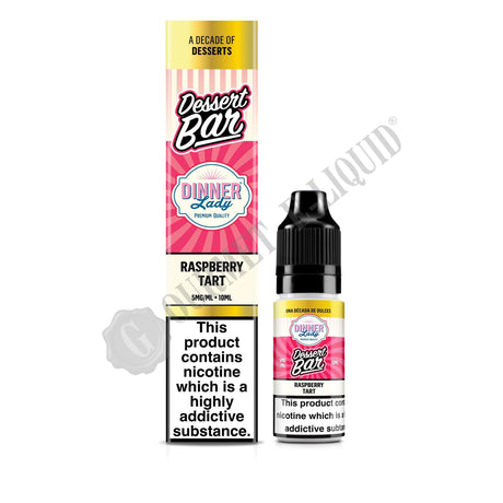 Raspberry Tart by Dinner Lady Dessert Bar Nic Salts