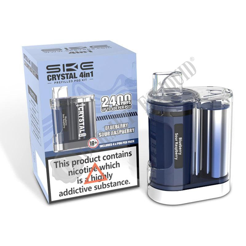 SKE Crystal 4-In-1 Prefilled Pod Vape Kit – Gourmet E-Liquid
