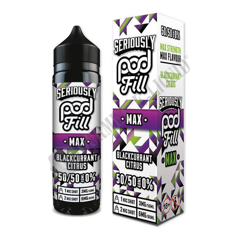 Blackcurrant Citrus by Seriously Pod Fill Max