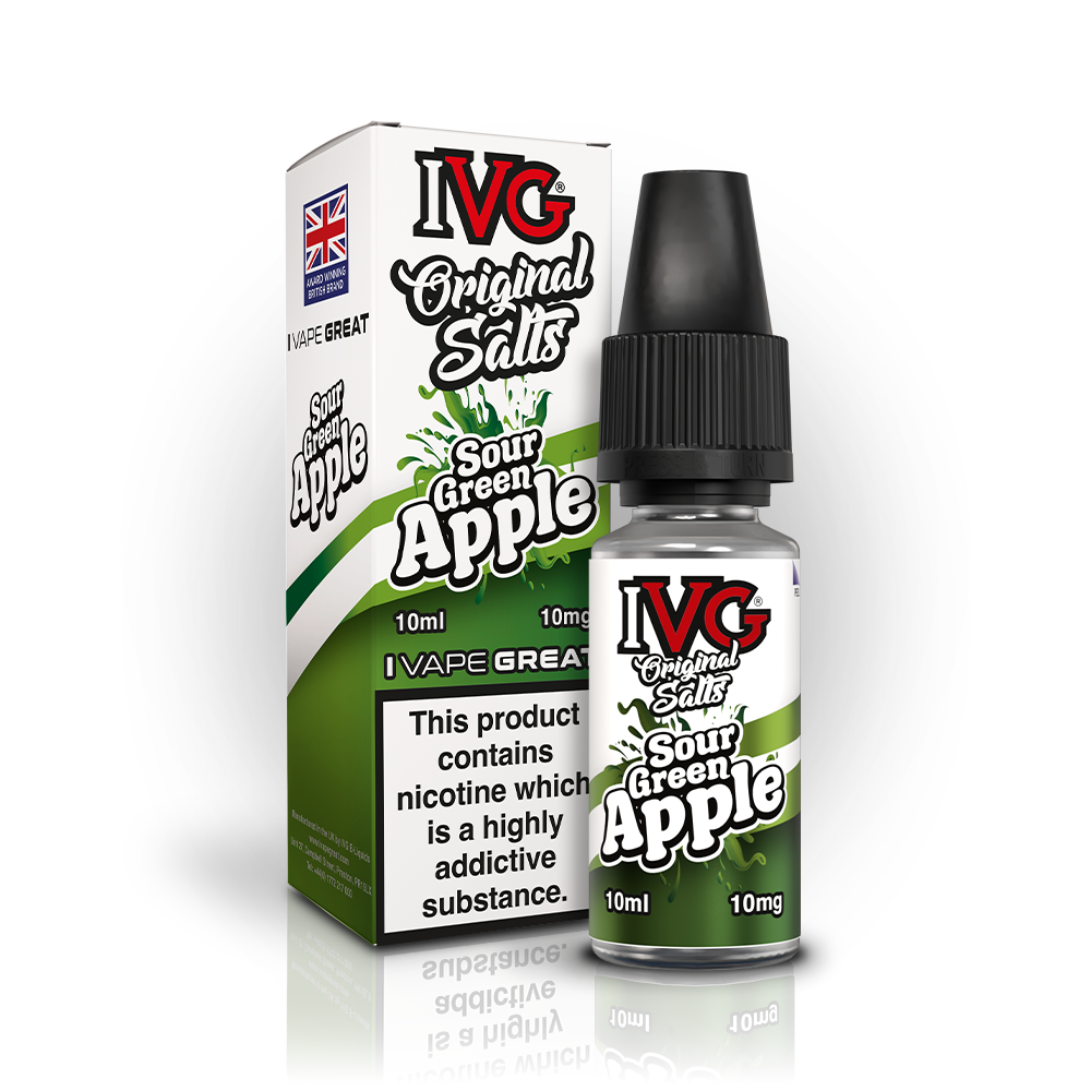 Sour Green Apple by IVG Original Salts