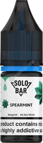 Spearmint by SoloBar Nic Salts