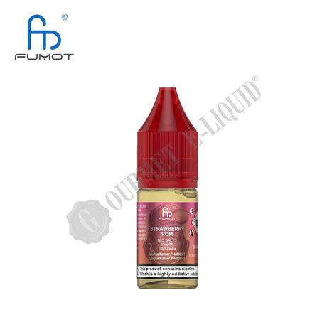 Strawberry Pom by RandM Tornado 7000 Nic Salts