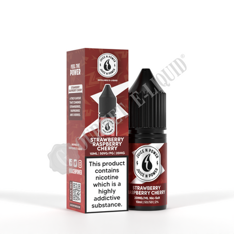 Strawberry Raspberry Cherry by Juice N Power Nic Salts