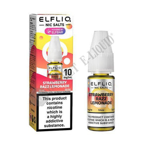 Strawberry Razz Lemonade by Elfliq Nic Salts