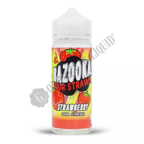 Strawberry Sour Straws by Bazooka