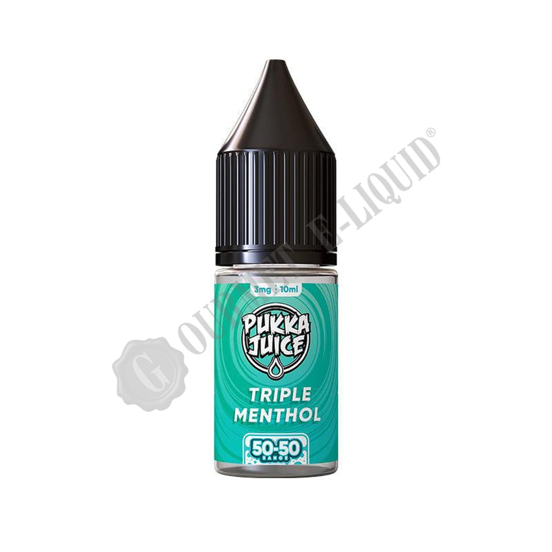 Triple Menthol by Pukka Juice 50/50 – Gourmet E-Liquid