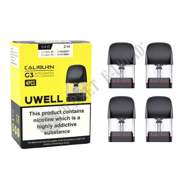 Uwell Caliburn G3 Replacement Pods Gourmet E-Liquid Uwell Caliburn G3 Replacement Pods Gourmet E-Liquid