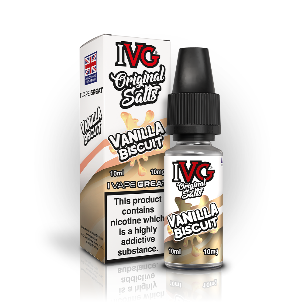 Vanilla Biscuit by IVG Original Salts