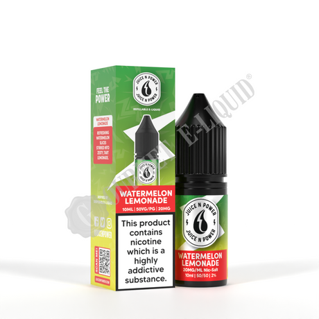 Watermelon Lemonade by Juice N Power Nic Salts