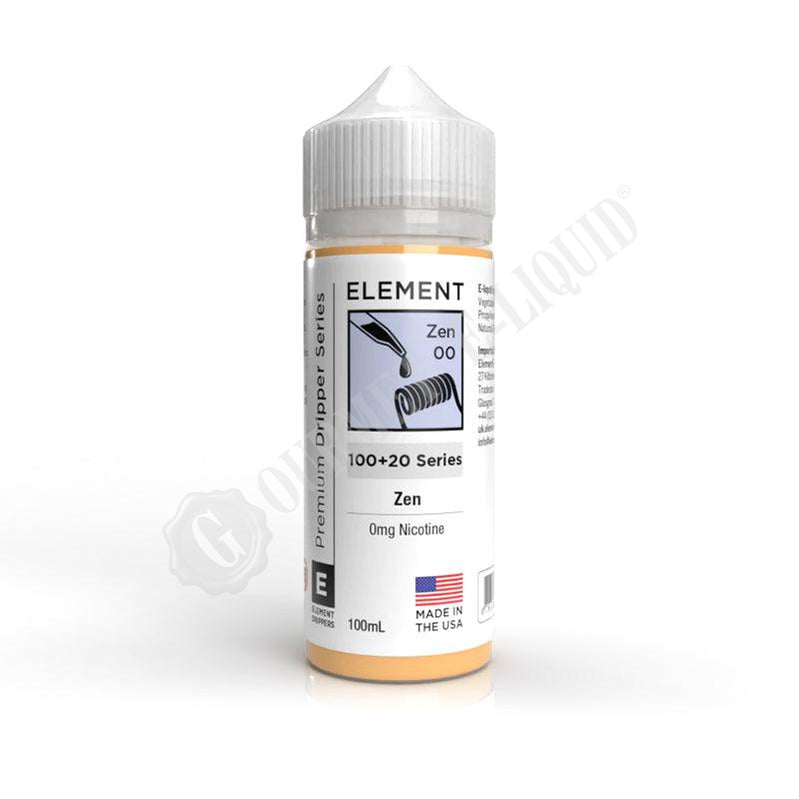 Zen by Element E-Liquid Dripper Series Shortfill – Gourmet E-Liquid