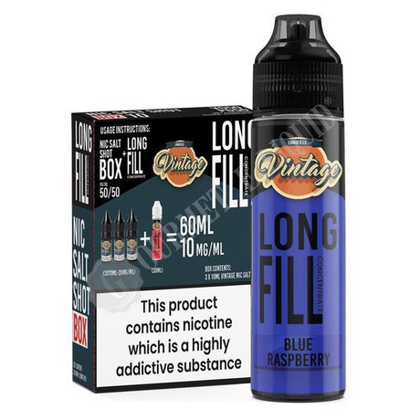 Blue Raspberry Longfill by Vintage Vaping