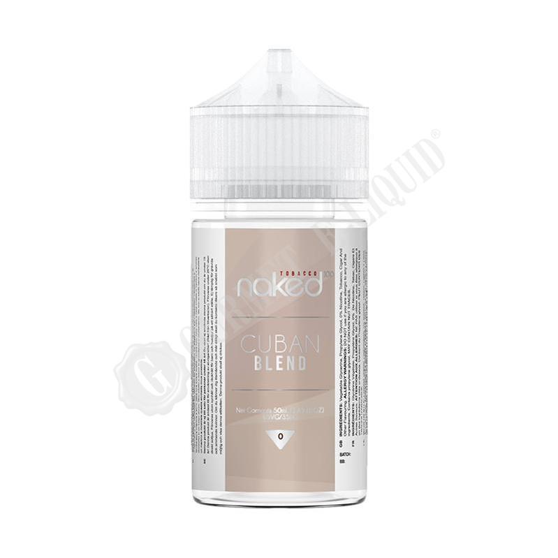 cuban blend vape juice Cuban Blend - Naked 100 Tobacco - 60mL main image 0