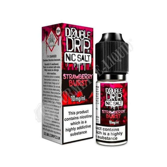Strawberry Burst by Double Drip Nic Salts