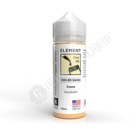 Crema by Element E-Liquid Dripper Series