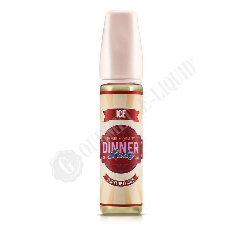 Flip Flop Lychee Ice by Dinner Lady Shortfill E-Liquid  Gourmet E-Liquid