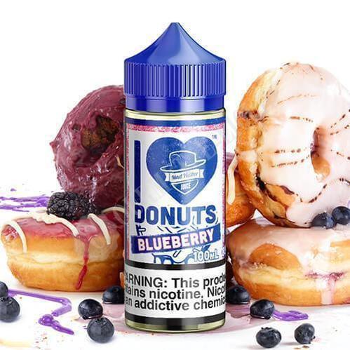 I Love Donuts Blueberry by Mad Hatter Juice Shortfill E-Liquid Gourmet E- Liquid I Love Donuts Blueberry by Mad Hatter Juice Shortfill E-Liquid Gourmet E- Liquid