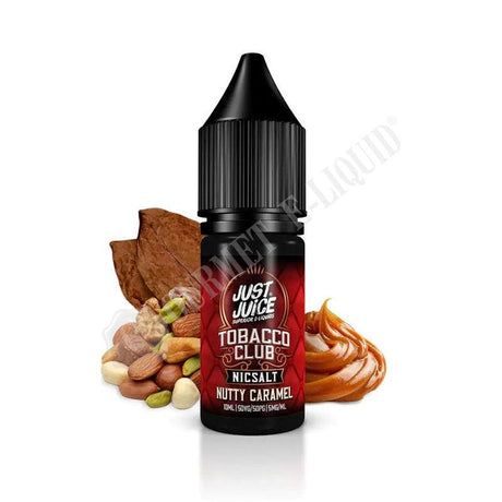 Nutty Caramel by Just Juice Tobacco Club Nic Salt