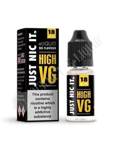 Just Nic It High VG Nicotine Booster