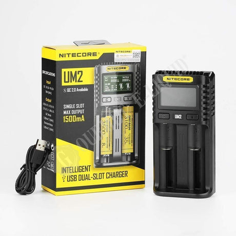 Nitecore UM2 Intelligent USB Dual-Slot Charger