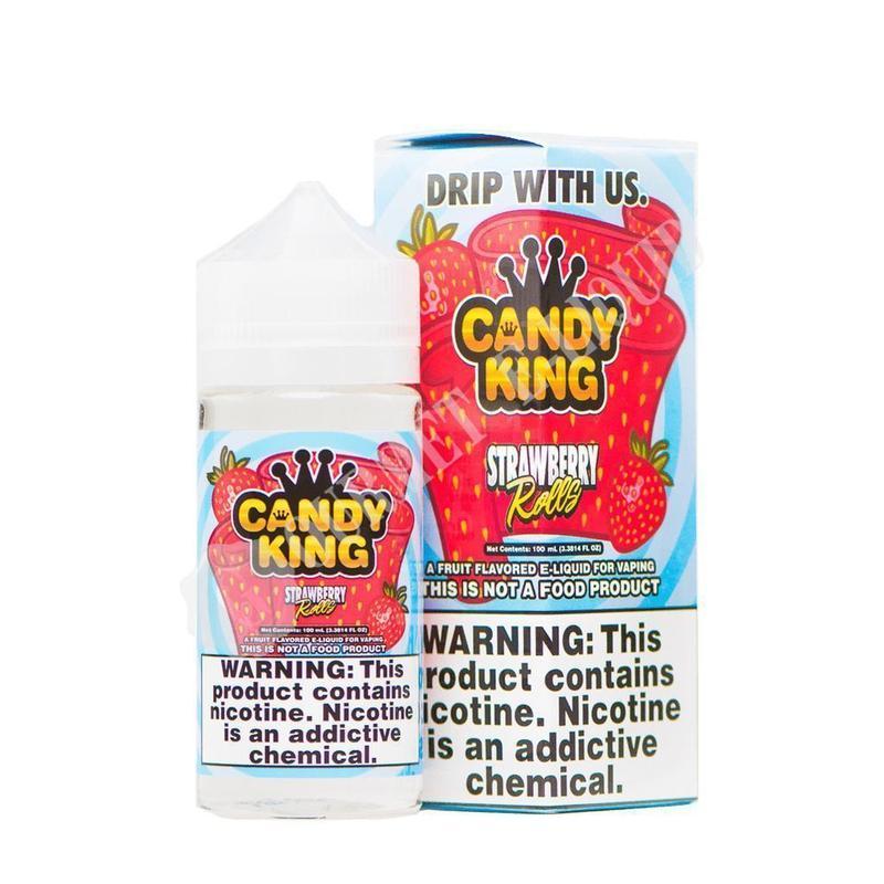 Strawberry Rolls by Candy King Shortfill E-Liquid  Gourmet E-Liquid