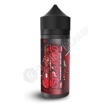 Strawberry Sour Belts by Strapped E-Liquid