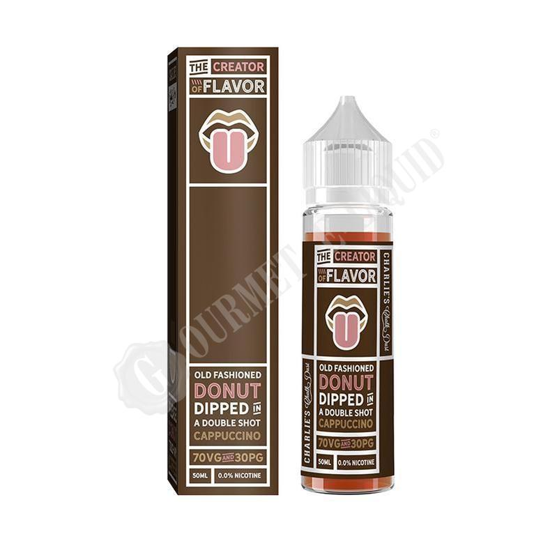 The Creator of Flavor Donut Cappuccino by Charlie's Chalk Dust
