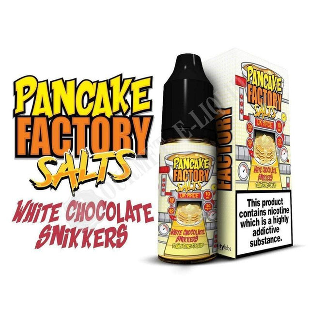 White Chocolate Snikkers by Pancake Factory Salts