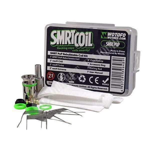 Wotofo SMRT PnP Rebuildable Coil Kit – Gourmet E-Liquid